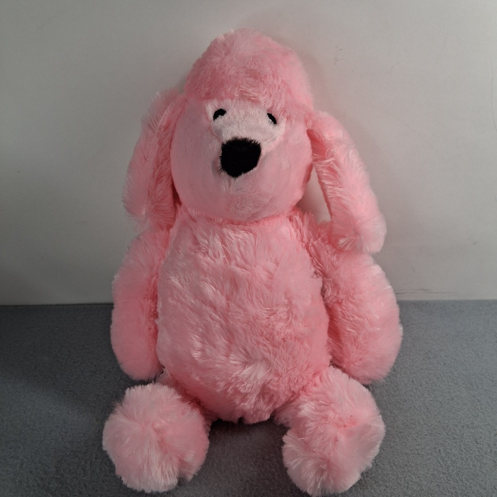 Cozy Hugs Plush Pink Poodle Microwaveable Lavender Scented Heating Pad 12"